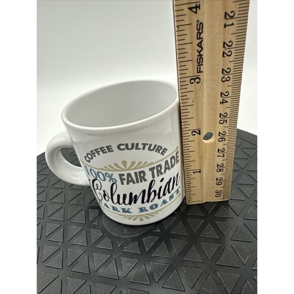 3 Boston Warehouse Trading Co. Espresso Cups. Colombian, Sumatra, Costa Rican - Picture 2 of 8